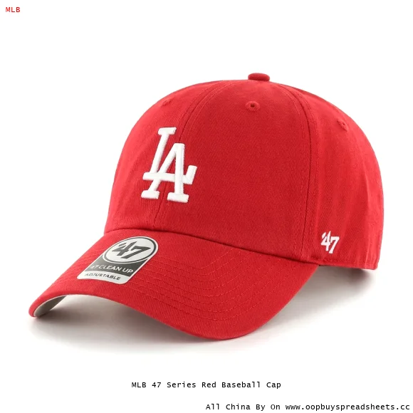 MLB 47 Series Red Baseball Cap