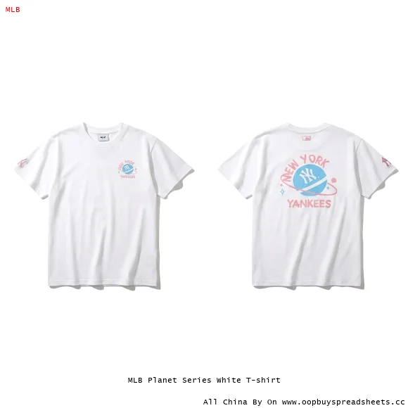 MLB Planet Series White T-shirt
