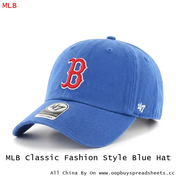 MLB Classic Fashion Style Blue Hat