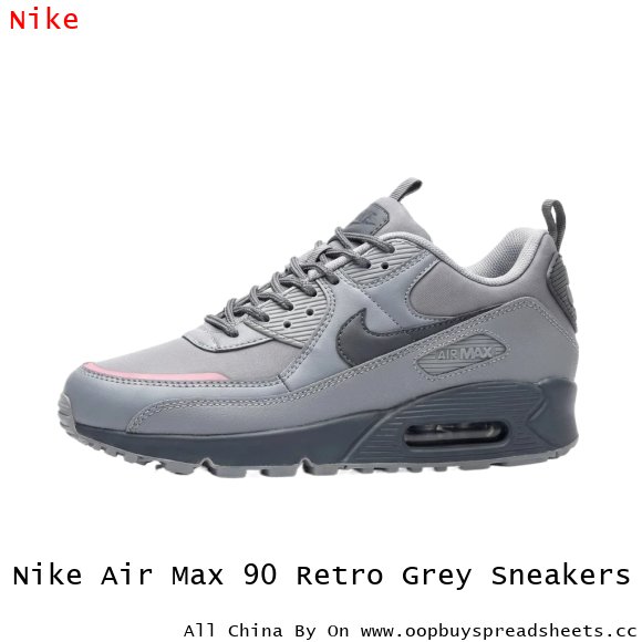 Nike Air Max 90 Retro Grey Sneakers