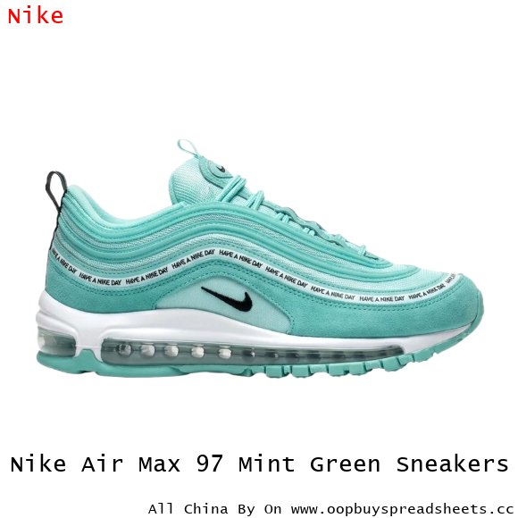 Nike Air Max 97 Mint Green Sneakers
