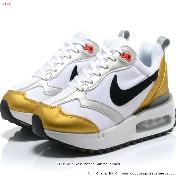 Nike Air Max retro white shoes