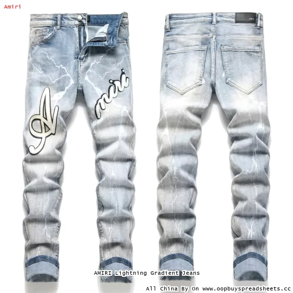 AMIRI Lightning Gradient Jeans