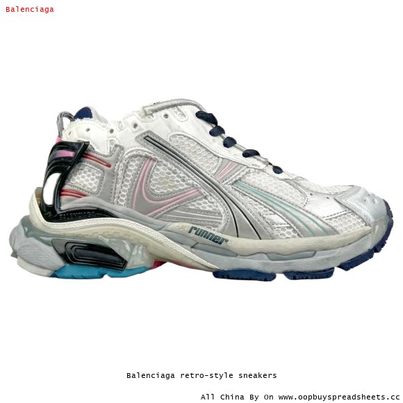 Balenciaga retro-style sneakers