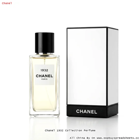 Chanel 1932 Collection Perfume