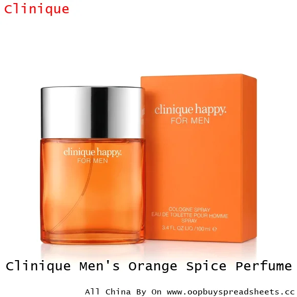Clinique Men's Orange Spice Perfume
