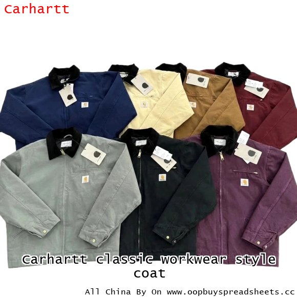 Carhartt classic workwear style coat