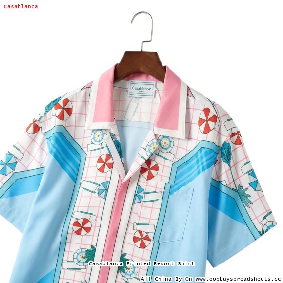 Casablanca Printed Resort Shirt