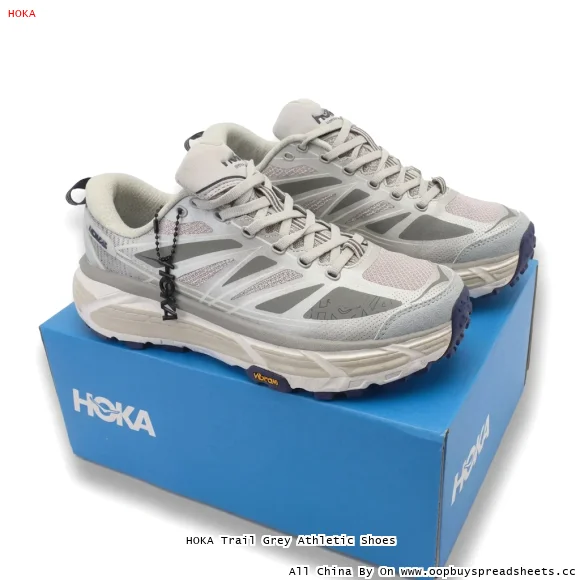 HOKA Trail Grey Athletic Shoes