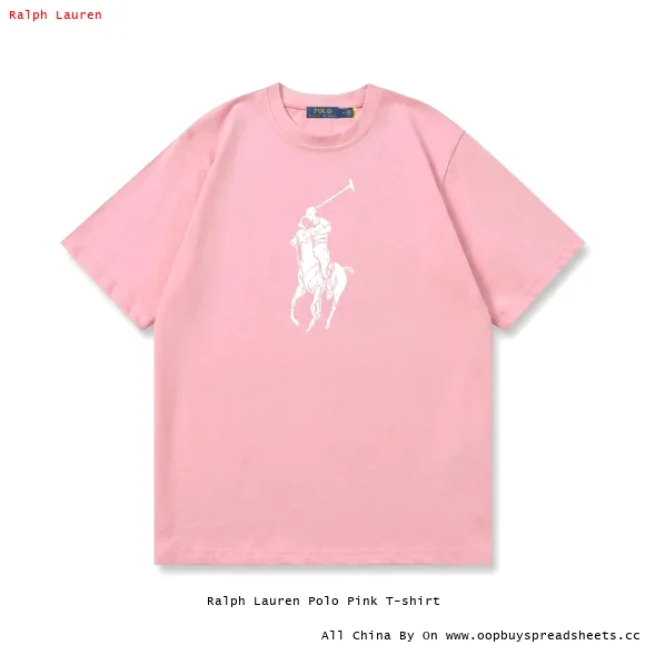 Ralph Lauren Polo Pink T-shirt