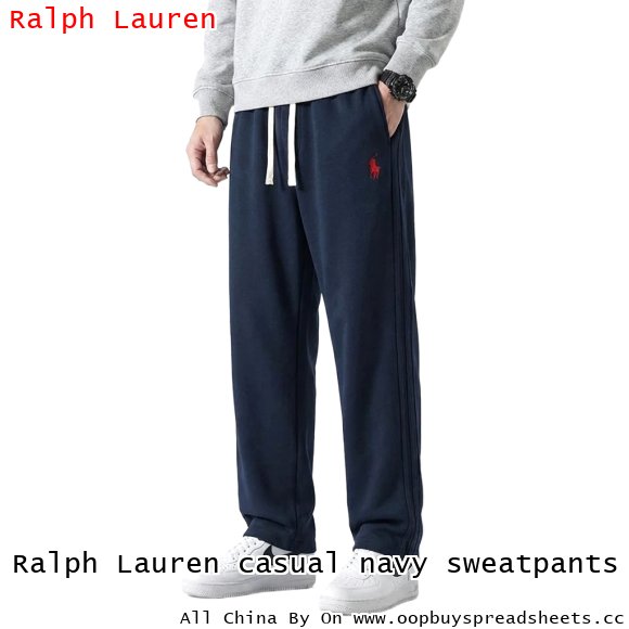 Ralph Lauren casual navy sweatpants