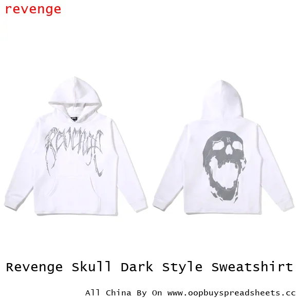 Revenge Skull Dark Style Sweatshirt