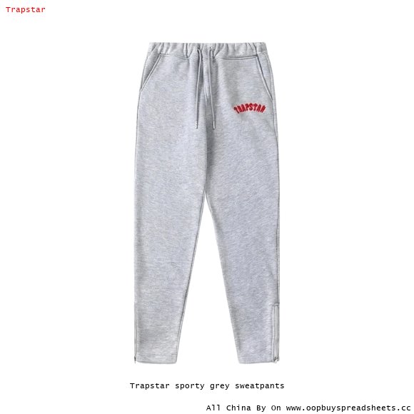 Trapstar sporty grey sweatpants
