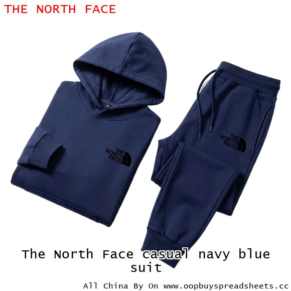 The North Face casual navy blue suit