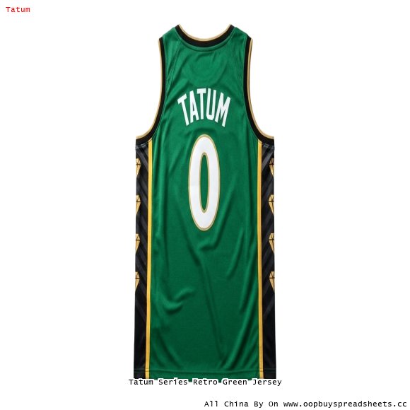 Tatum Series Retro Green Jersey