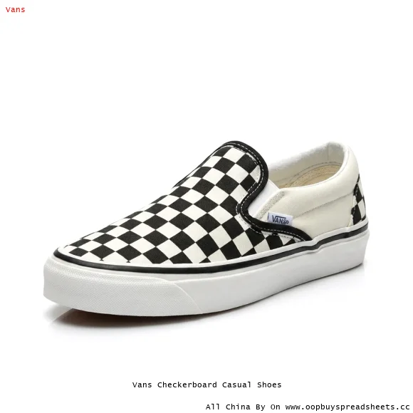 Vans Checkerboard Casual Shoes