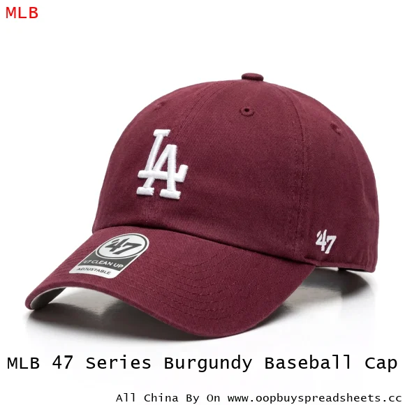 MLB 47 Series Burgundy Baseball Cap