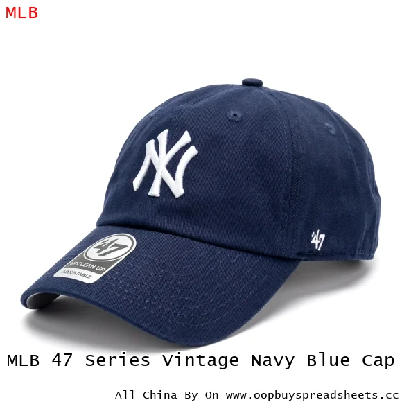 MLB 47 Series Vintage Navy Blue Cap