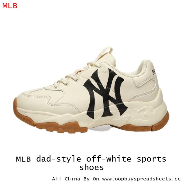 MLB dad-style off-white sports shoes