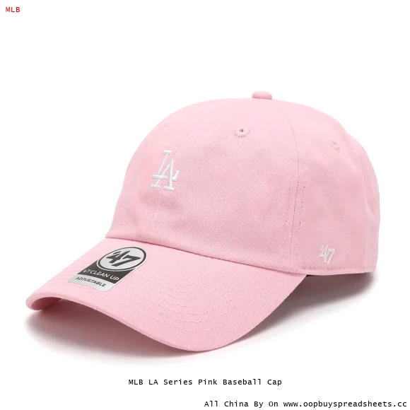 MLB LA Series Pink Baseball Cap