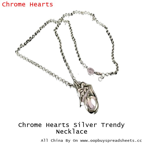 Chrome Hearts Silver Trendy Necklace