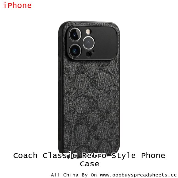 Coach Classic Retro Style Phone Case