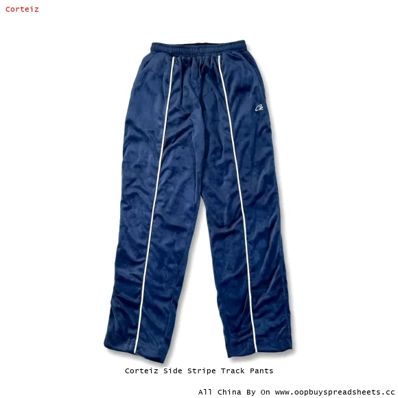 Corteiz Side Stripe Track Pants