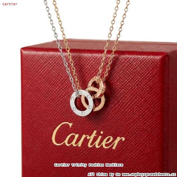 Cartier Trinity Fashion Necklace
