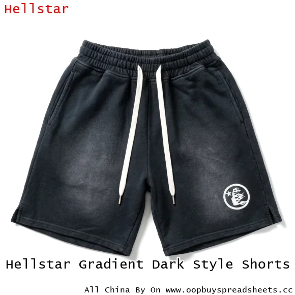 Hellstar Gradient Dark Style Shorts