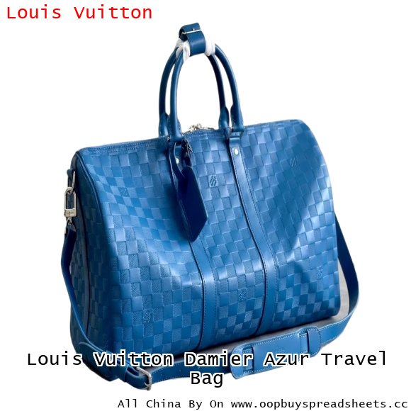 Louis Vuitton Damier Azur Travel Bag
