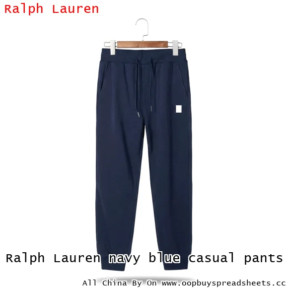 Ralph Lauren navy blue casual pants