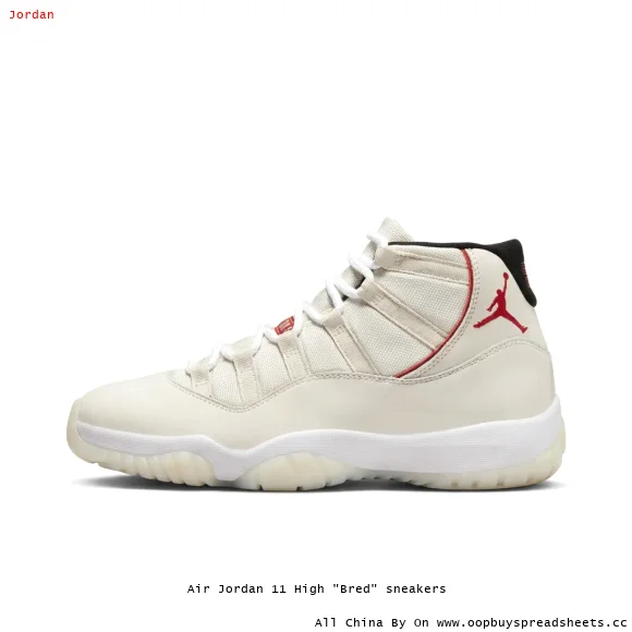 Air Jordan 11 High "Bred" sneakers