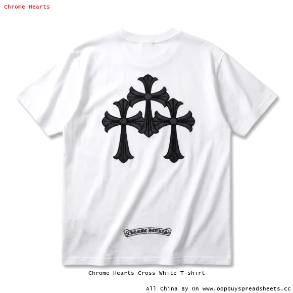 Chrome Hearts Cross White T-shirt