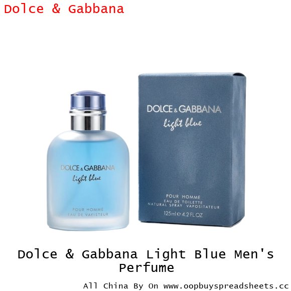 Dolce & Gabbana Light Blue Men's Perfume