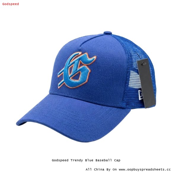 Godspeed Trendy Blue Baseball Cap