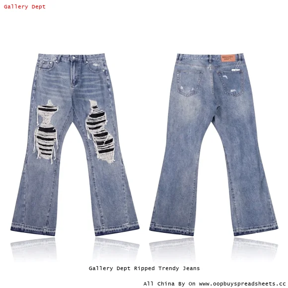 Gallery Dept Ripped Trendy Jeans