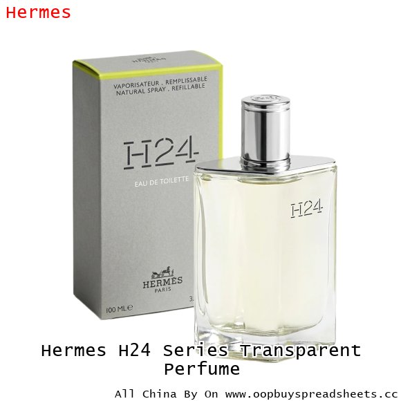 Hermes H24 Series Transparent Perfume