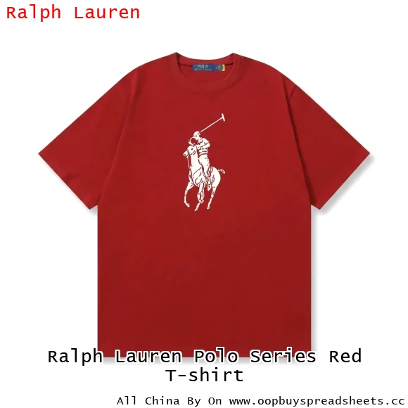 Ralph Lauren Polo Series Red T-shirt