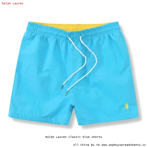 Ralph Lauren classic blue shorts
