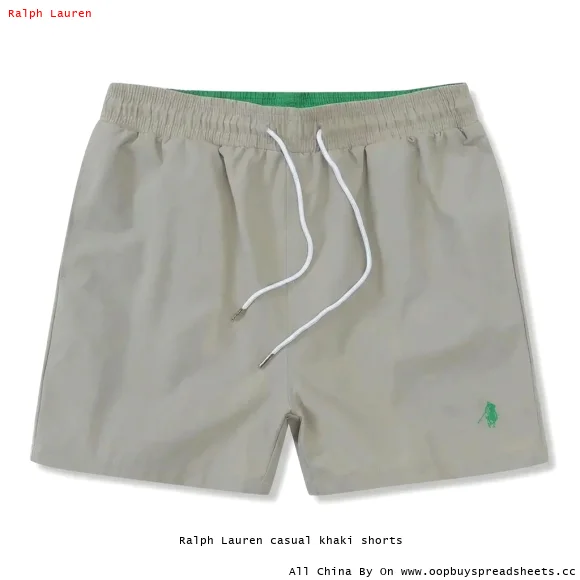 Ralph Lauren casual khaki shorts