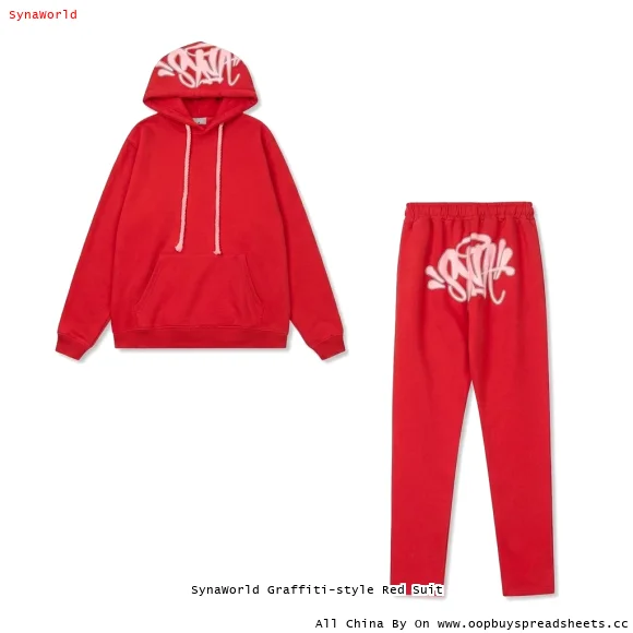 SynaWorld Graffiti-style Red Suit