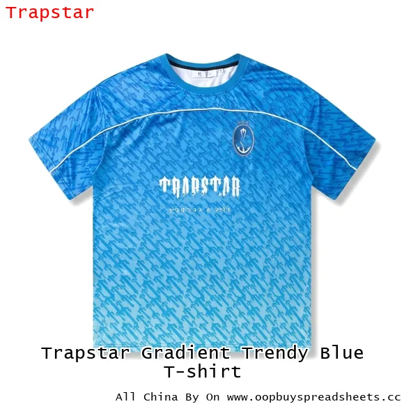 Trapstar Gradient Trendy Blue T-shirt