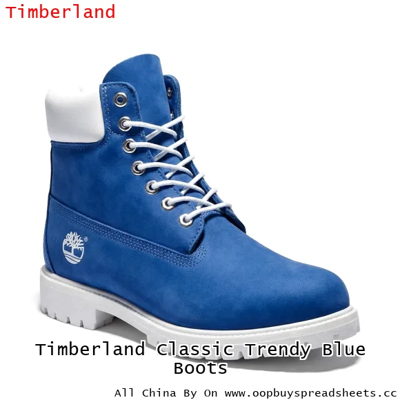 Timberland Classic Trendy Blue Boots