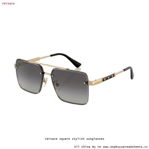 Versace square stylish sunglasses