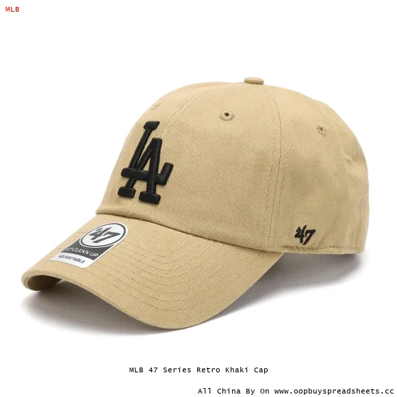 MLB 47 Series Retro Khaki Cap
