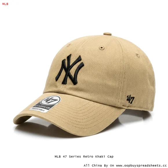 MLB 47 Series Retro Khaki Cap
