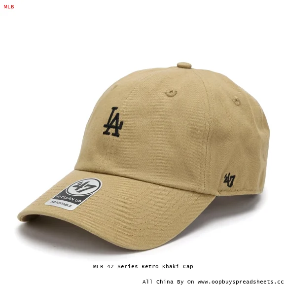 MLB 47 Series Retro Khaki Cap