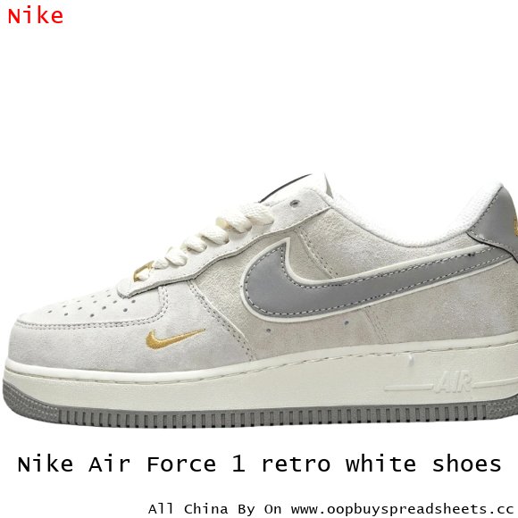 Nike Air Force 1 retro white shoes