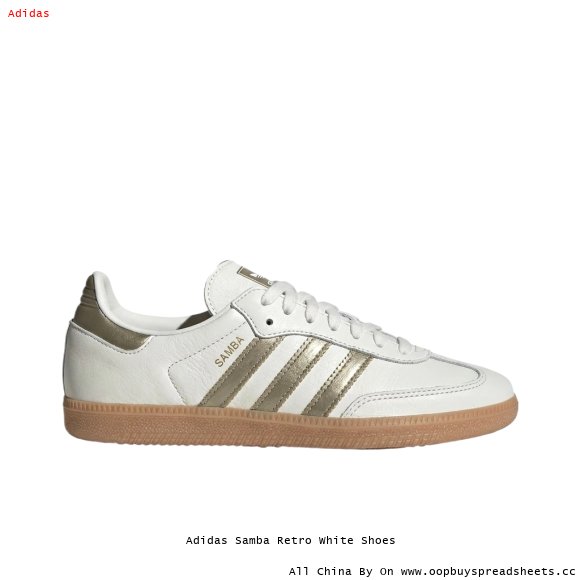 Adidas Samba Retro White Shoes