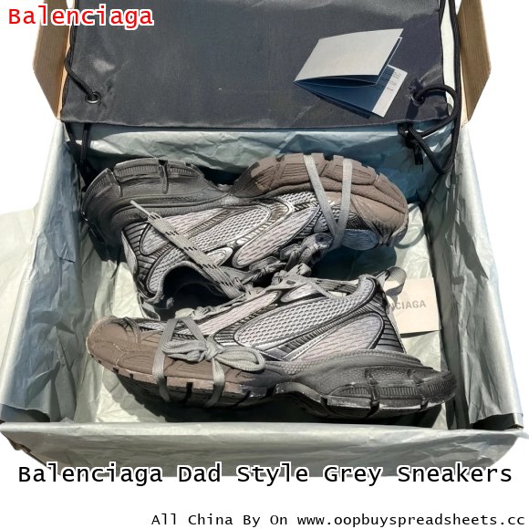 Balenciaga Dad Style Grey Sneakers